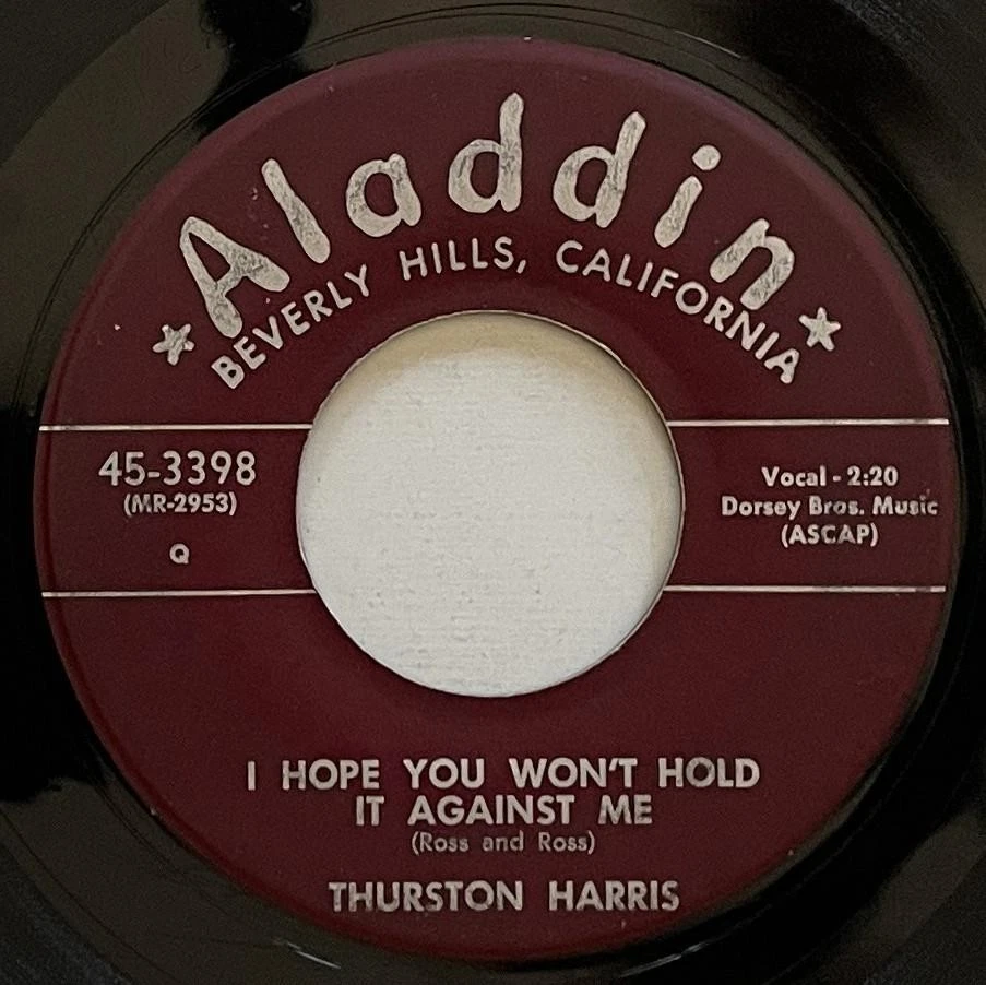Thurston Harris Little Bitty Pretty One 45 rpm Aladdin R&B Rock & Roll vg- - Image 2 of 2