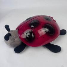 Cloud B Ladybug Twilight Projector Nightlight Plush WORKS TESTED Hard Shell