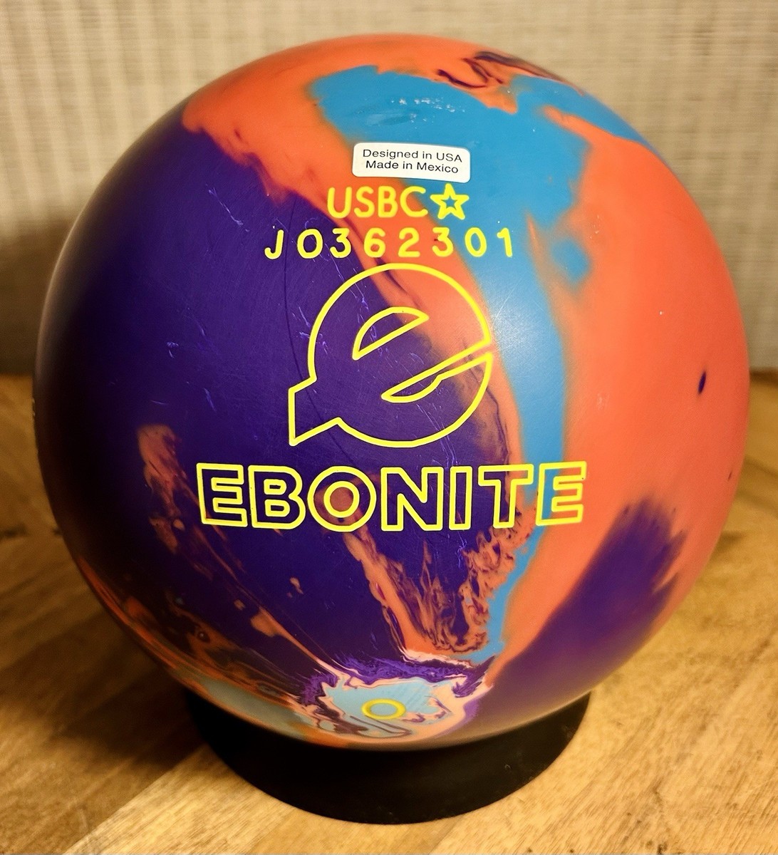 【中古】EBONITE MATRIX SOLID　15ポンド Ebonite Polaris Solid Bowling Ball NIB 1st Quality | 15lbs 2oz | 3