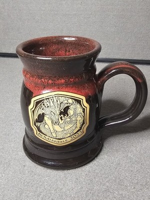Deneen Pottery 2023 Renaissance Dragon Queen Belly Tankard