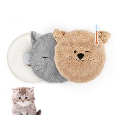 ALL FOR PAWS Heated Cat Bed Indoor, Microwavable Heating Pads for Cats, Puppi...