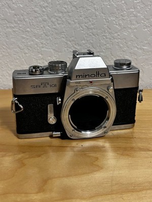 Minolta SR-T 101 A Classic 35mm Manual Focus SLR Film Camera Body