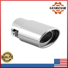 Exhaust Tip Car Modification Tail Pipe Rear Exhaust Muffler Tip Universal Fit
