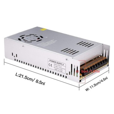 Netzteil 12V 30A 360W AC/DC Schaltnetzteil Sicherheit LED Kamera