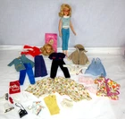 Vtg 1965 Ideal Glamour Misty Doll Miss Clairol & Clothing Accessories Extra Head