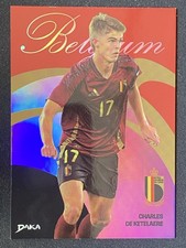 Charles De Ketelaere 2025 Daka Belgium National Football Team Purple Base /199