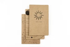 DENIK - Astronomy (3 Pack) - 8.25" x 5.25" Aesthetic Layflat Notebooks - 80 ...