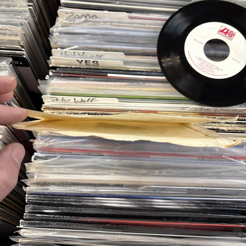 RARE 1969 LED ZEPPELIN Babe I’m Gonna Leave You / Dazed & Confused 7” 45 PROMO - Image 3 of 4