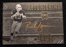 2017 Panini Majestic - Astonishing Arms Rich Gannon #AARG Gold /49 (AU) Raiders