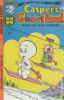 Casper's Ghostland #97 VG 1977 Stock Image Low Grade