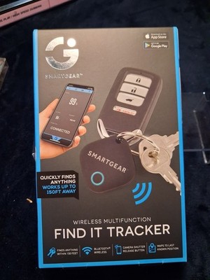 Smartgear Wireless Bluetooth Multifunction Find It Tracker Water-Resistant