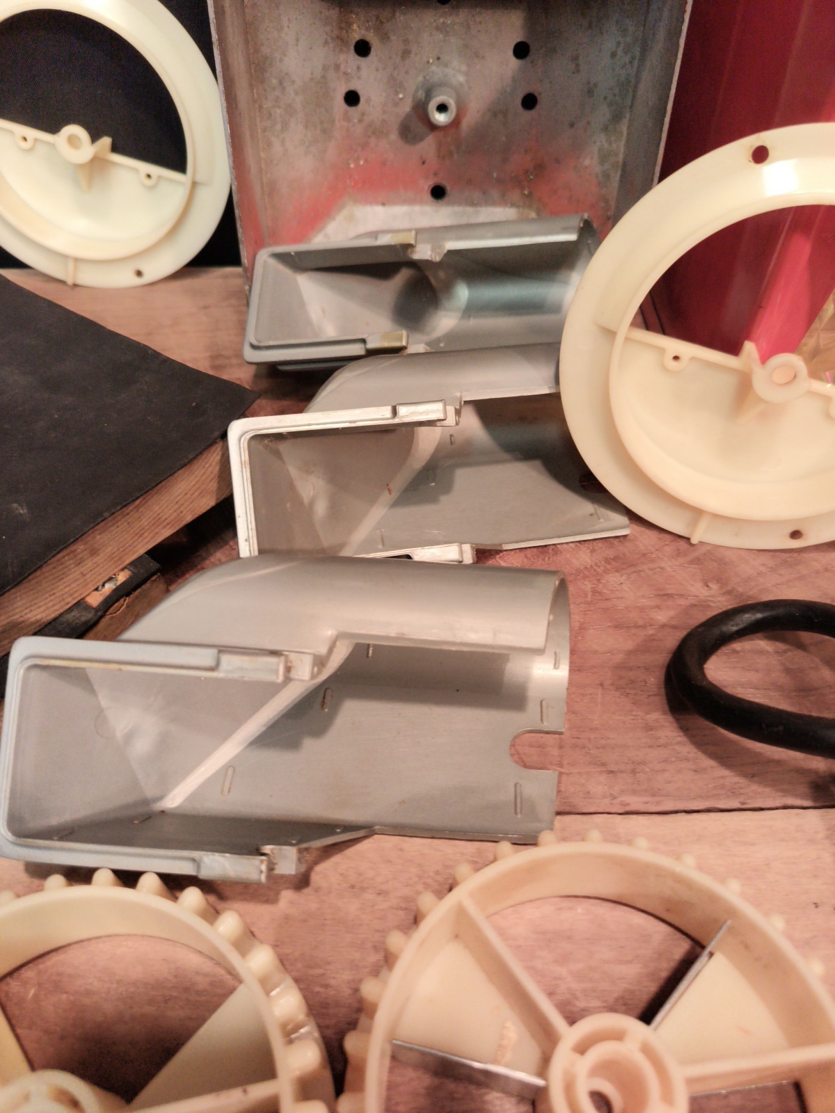 Vintage A & A Gumball Machine Parts Lot, Incomplete 