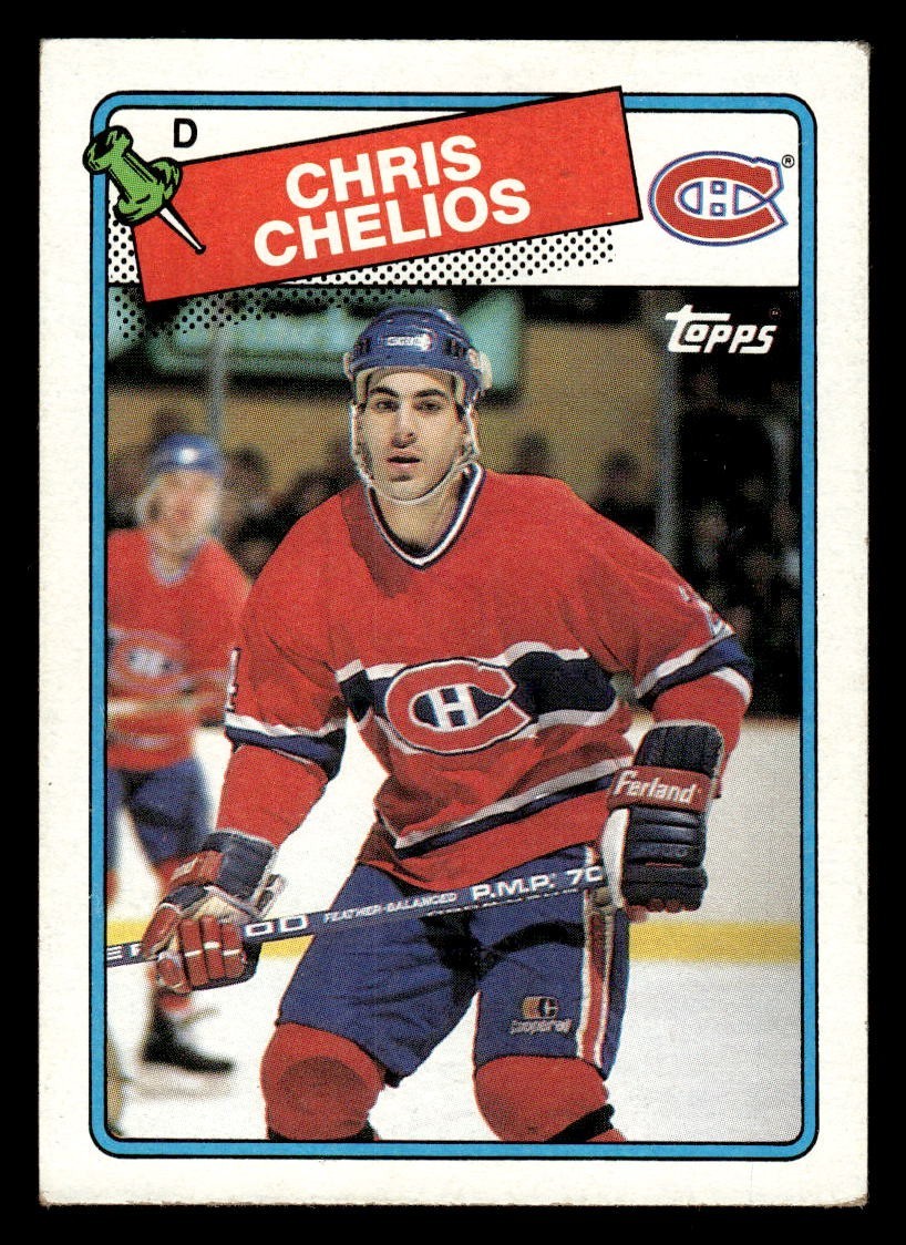 1988-89 Topps #49 Chris Chelios