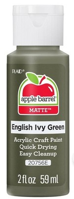 Apple Barrel Acrylic Paint English Ivy 2 oz Assorted Colors 20756