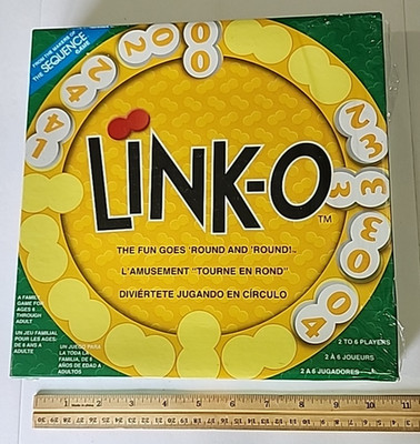LINK-O BOARD GAME JAX 2007 Numbers Tiles Family Sequence - SEALED