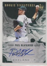 2018 Diamond Kings DK Rookie Signatures Holo Gold 8/25 Paul Blackburn Auto 8yu