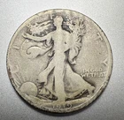 1919-D  WALKING LIBERTY HALF DOLLAR   GOOD+  BETTER DATE  #9034