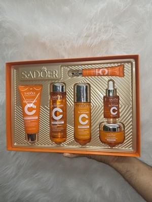 SADOER Skin Active 5x Vitamin C Gift Set Niacinamide Hydrating Face Care