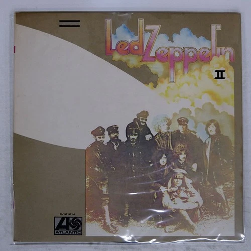 LED ZEPPELIN II ATLANTIC P10101A Japan REISSUE INSERT POSTER GATEFOLD VINYL LP