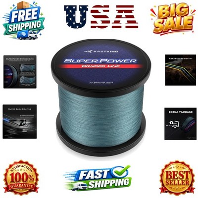 SuperPower Braided Fishing Line - Abrasion Resistant Braided Lines   Incredib...