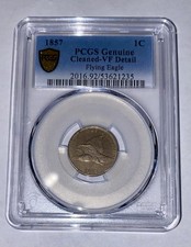 1857 1C Flying Eagle Cent