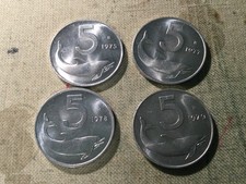 MONETE ITALIA  5 LIRE 1975  77  78  79  MB