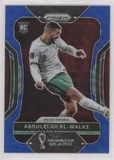 2022 Panini Prizm World Cup Qatar Blue Wave 140/199 Abdulelah Al-Malki #211 00jz