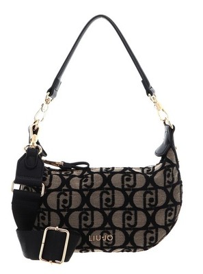 LIU JO Kaliska Hobo Bag S Schultertasche Tasche Tabacco beige schwarz Neu