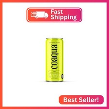 CoAqua Organic Coconut Water, 6 Pack, Natural Electrolytes for Hydration, Natura