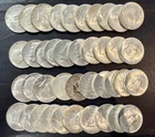 Lot of (x40) $20 Face Value 1964 90% 50C Silver Kennedy Half Dollar Coins
