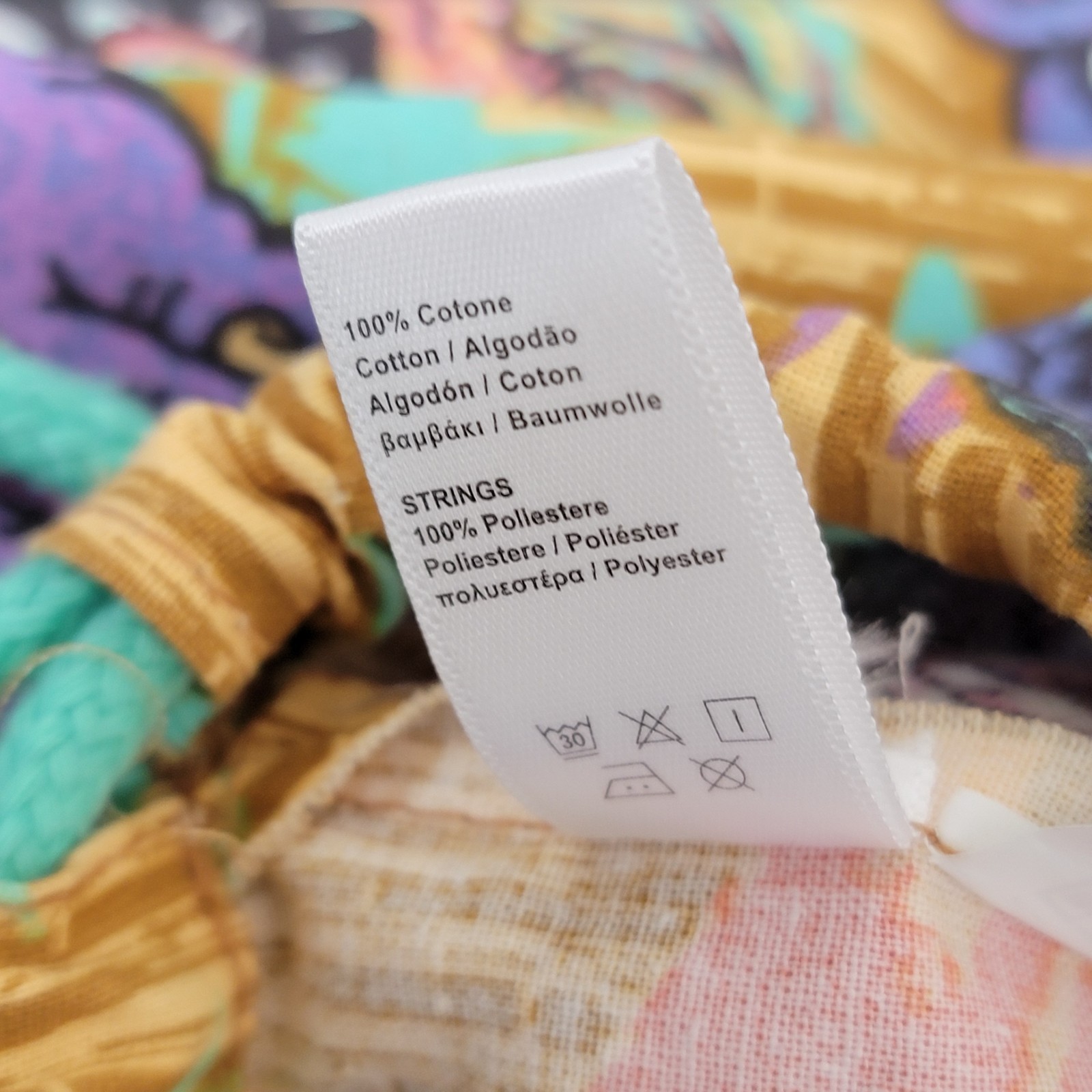 Scout Italy Cinch Drawstring Backpack Psychedelic… - image 15