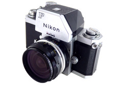 Nikon F Photomic FTN 35mm SLR Film Camera w/28mm Nikkor Lens Tested Exc Japan