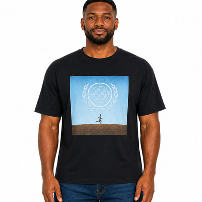 The Berrics T-Shirt Herren XL schwarz Rundhals Skater Print Streetwear Grunge Emo