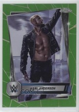 2025 Topps Chrome WWE Green Refractor 30/99 Karl Anderson #79 19fv
