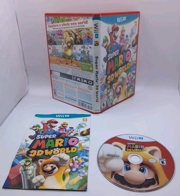Super Mario 3D World (Nintendo Wii U, 2013)  WII U