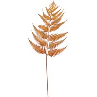 KüNstlicher Farnzweig, 3Er Set, Farbe Orange, HöHe Ca. 81 Cm