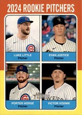 2024 Rookie Pitchers (Luke Little / Evan Justice / Porter Hodge / Victor Vodnik)