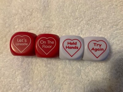 Naughty Love Erotic Adult Dice Roll the Dice & HAVE SOME FUN!!! LOT OF TWO SETS
