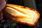 Polished Rainbow Brazil Agate display 3 pc slab lot Pr8 — photo 8