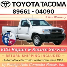 89661-04090 Tacoma Toyota ECU Repair Service - Quality Service, 5 Year Warranty