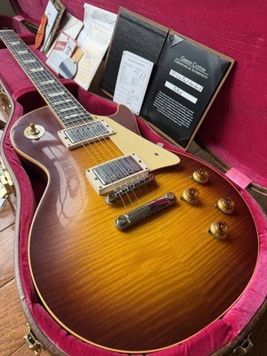 2026 Gibson Custom Shop Les Paul Standard  59 Reissue R9 VOS - Iced Tea Burst