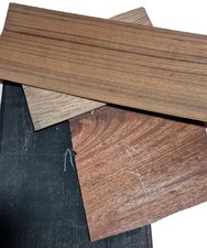 Pak 18-- Nussbaum, Teak , Eiche, Pyramiden Mahagoni, schwarz gefärbter Ahorn