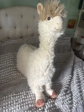 Jungle Llama Plush Stuffed Animal 28" Tall XL X-Large by HugFun Alpaca