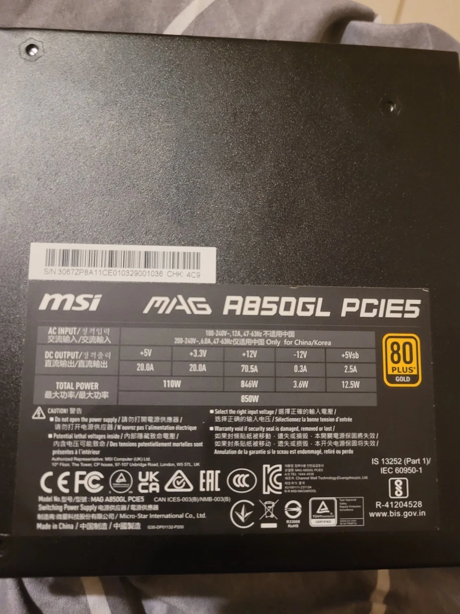 GPU/ventilateur De Refroidissement De Remplacement Pour MSI Gf66 Gl66 Series P N Paad06015sl N460