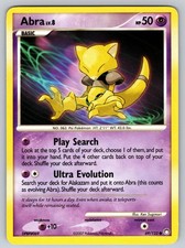 Abra 69/123 Common Mysterious Treasures Pokemon Near Mint