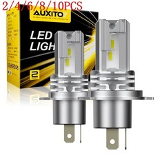 Auxito Super Bright H4 9003 Led Headlight Bulb High Low Beam White 40000lm 24x