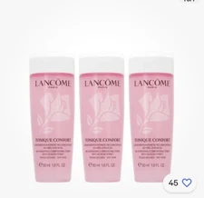 3 x Lancome Tonique Confort Re-Hydrating Comforting Toner Dry Skin 50ML=150ML