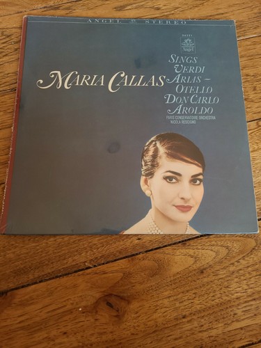 Maria Callas Sings Verdi Arias Otello Don Carlo Aroldo New Stereo Vinyl Record