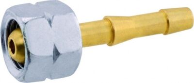 Gas-Verbindungsstück mit Tülle Grösse:G 1/4 LH-ÜM x 9 mm Tülle *BG3855*
