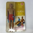 Vtg 1970 - The Sun Set Malibu Ken Doll #1088 Mattel Sealed in Box **READ MARKS**